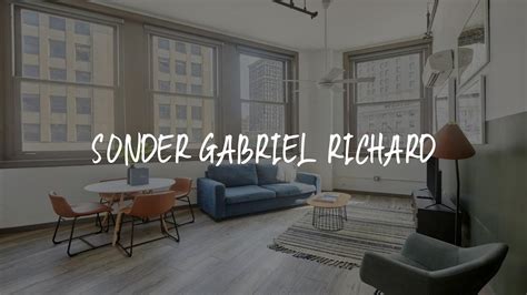 sonder hotel detroit|SONDER GABRIEL RICHARD